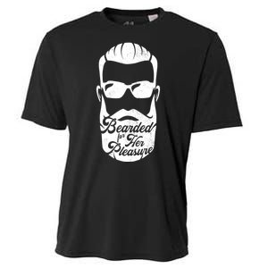 Bearded For Her Pleasure Funny Cooling Performance Crew T-Shirt