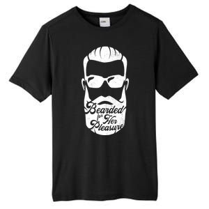 Bearded For Her Pleasure Funny Tall Fusion ChromaSoft Performance T-Shirt