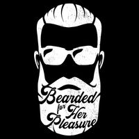 Bearded For Her Pleasure Funny Premium T-Shirt