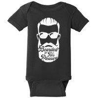 Bearded For Her Pleasure Funny Baby Bodysuit