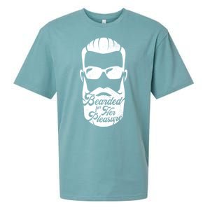 Bearded For Her Pleasure Funny Sueded Cloud Jersey T-Shirt