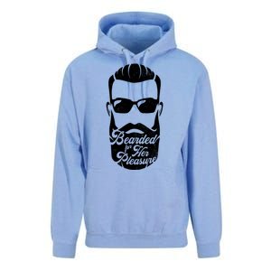 Bearded For Her Pleasure Funny Unisex Surf Hoodie