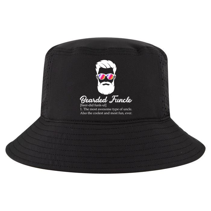Bearded Funcle Definition Cool Comfort Performance Bucket Hat