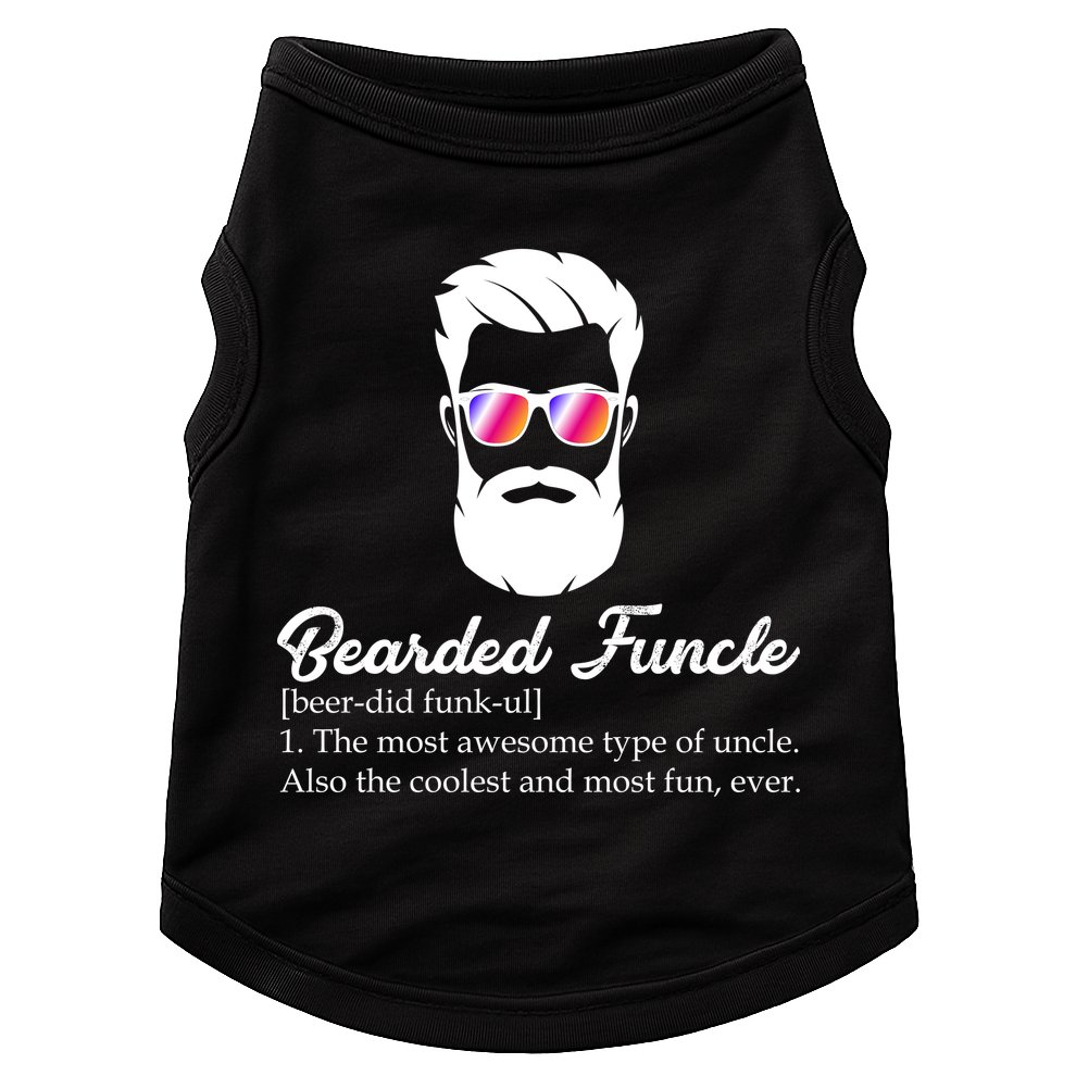 Bearded Funcle Definition Doggie Tank