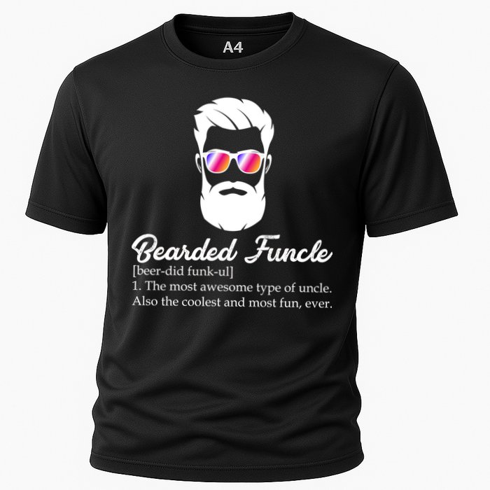 Bearded Funcle Definition Cooling Performance Crew T-Shirt