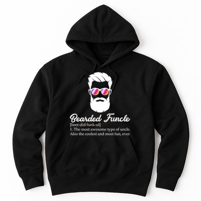 Bearded Funcle Definition Hoodie