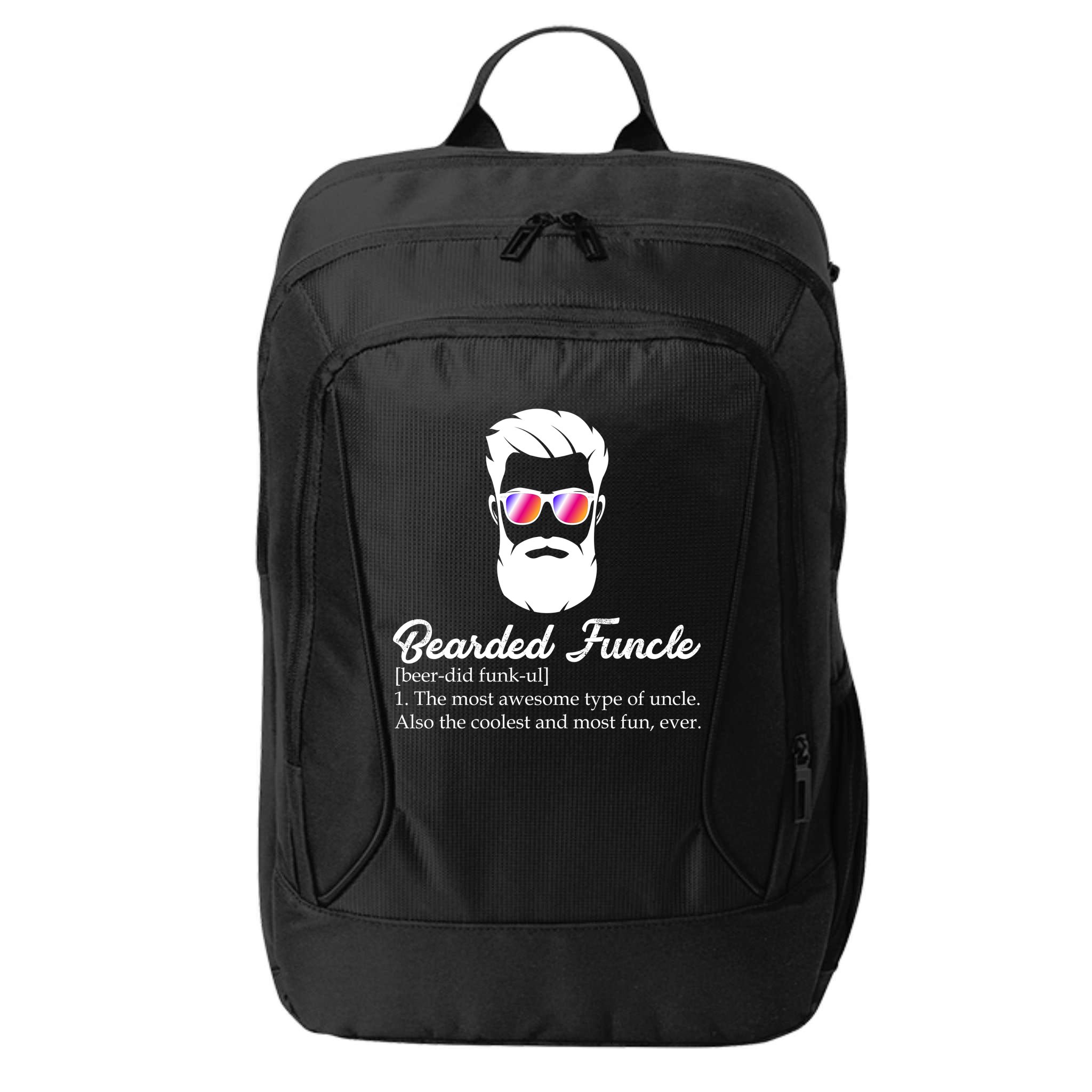 Bearded Funcle Definition City Backpack