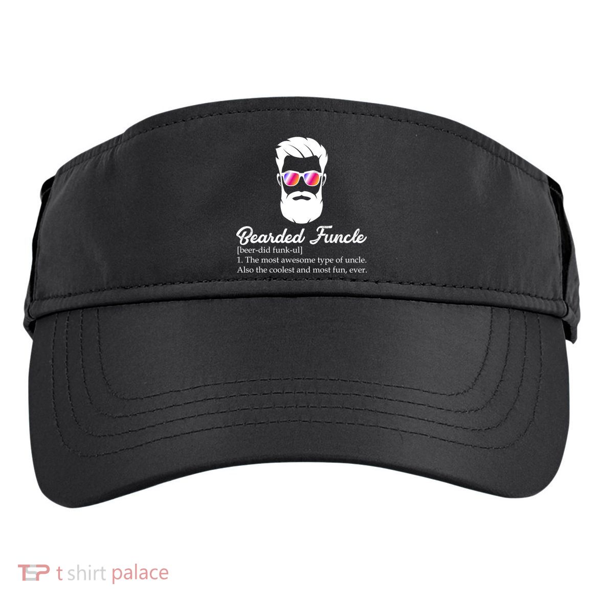 Bearded Funcle Definition Adult Drive Performance Visor