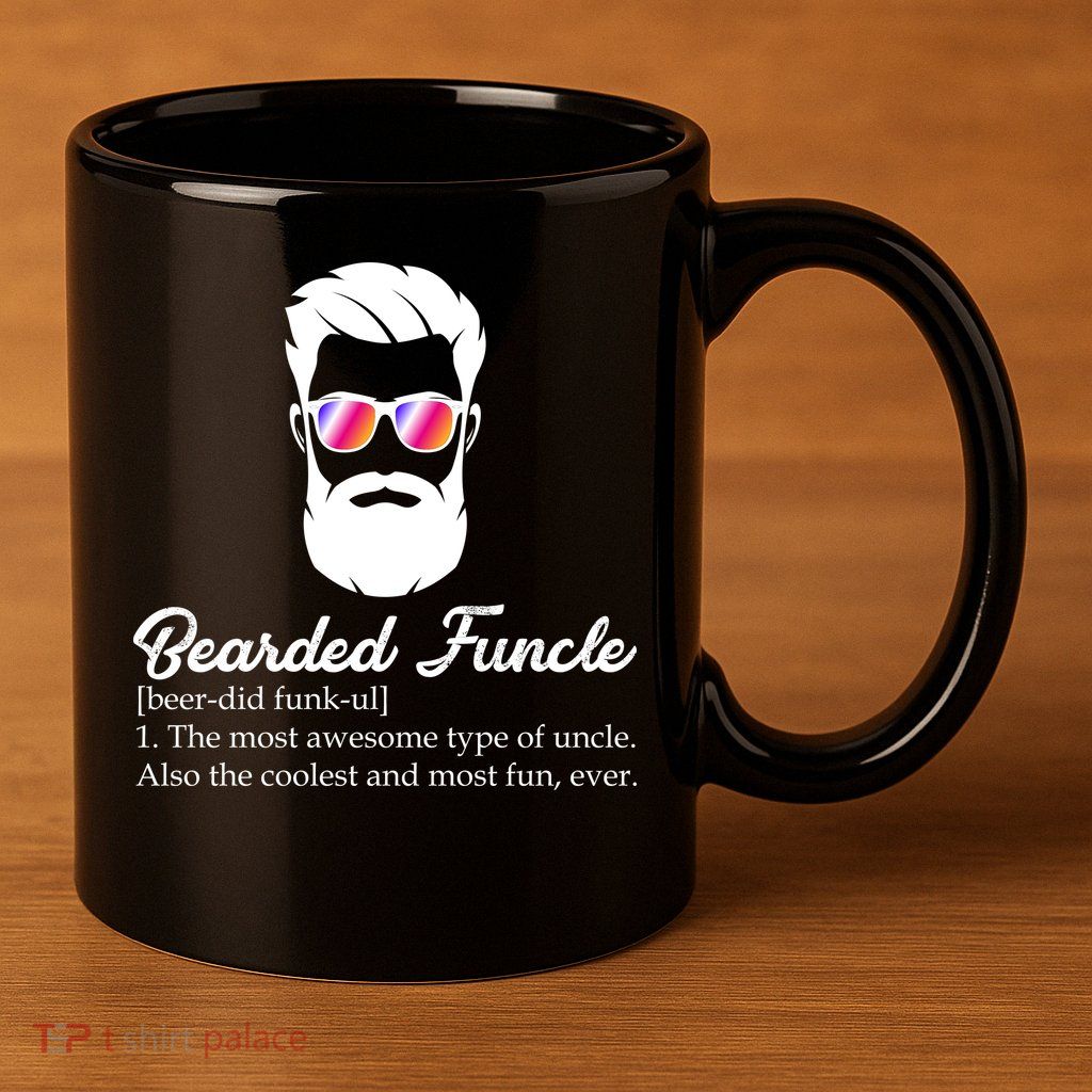 Bearded Funcle Definition 11oz C Handle Ceramic Mug