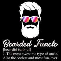 Bearded Funcle Definition Premium T-Shirt