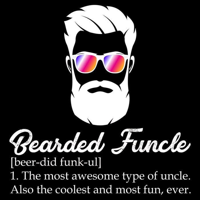 Bearded Funcle Definition Premium T-Shirt