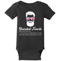 Bearded Funcle Definition Baby Bodysuit