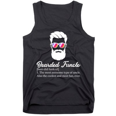 Bearded Funcle Definition Tank Top