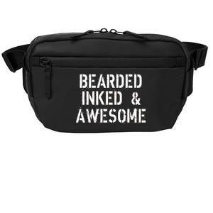 Bearded Inked & Awesome Beard Tattoo Logo Crossbody Pack