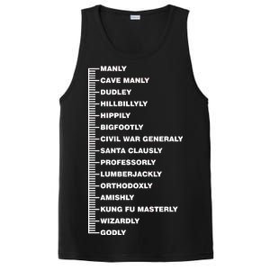 Beardly Manly Beard Growth Chart PosiCharge Competitor Tank