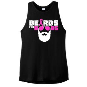 Beards For Boobs Ladies PosiCharge Tri-Blend Wicking Tank