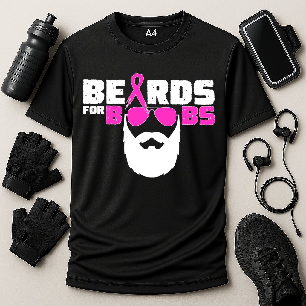 Beards For Boobs Performance Shirt