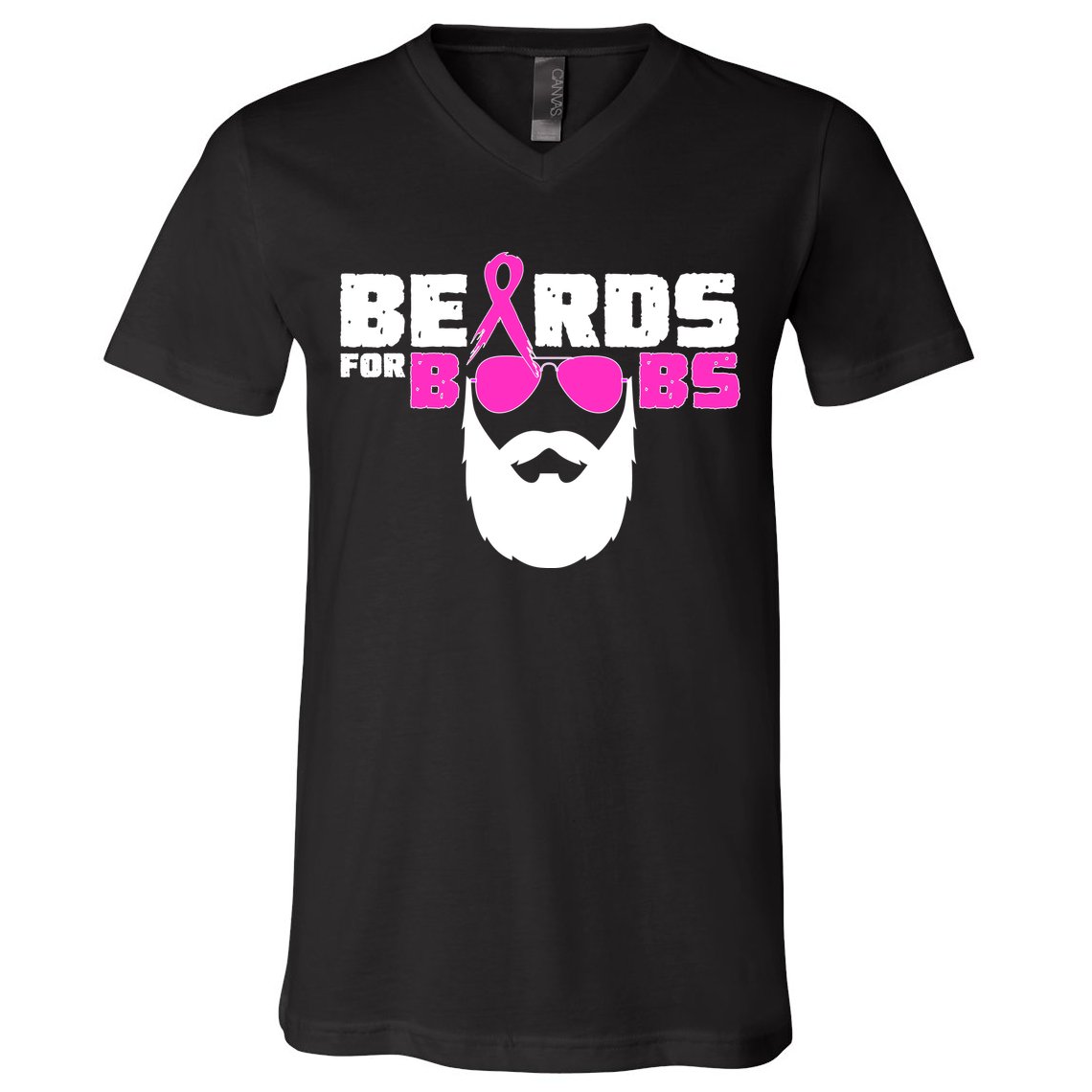 Beards For Boobs V-Neck T-Shirt