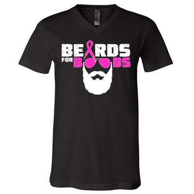 Beards For Boobs V-Neck T-Shirt