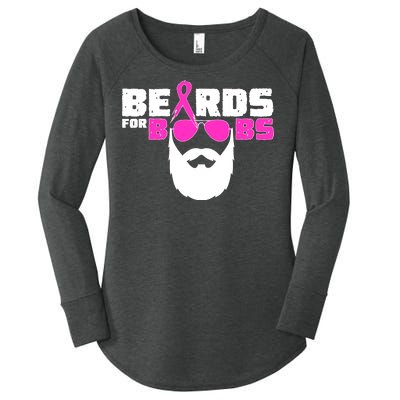 Beards For Boobs Women's Perfect Tri Tunic Long Sleeve Shirt