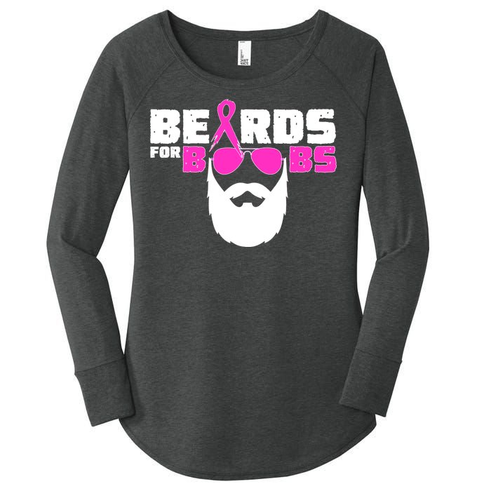 Beards For Boobs Women's Perfect Tri Tunic Long Sleeve Shirt