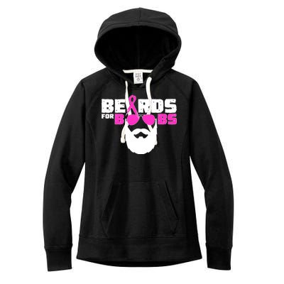 Beards For Boobs Women's Fleece Hoodie