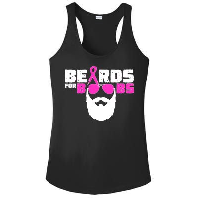 Beards For Boobs Ladies PosiCharge Competitor Racerback Tank