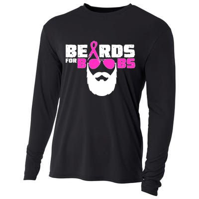 Beards For Boobs Cooling Performance Long Sleeve Crew
