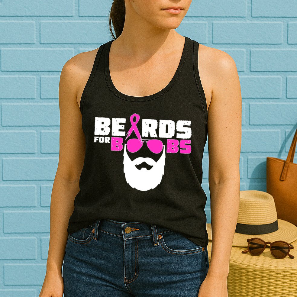 Beards For Boobs Womens Tank Top
