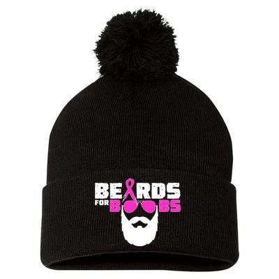 Beards For Boobs Pom Pom 12in Knit Beanie