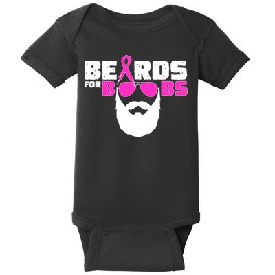 Beards For Boobs Baby Bodysuit