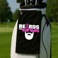 Beards For Boobs Golf Towel