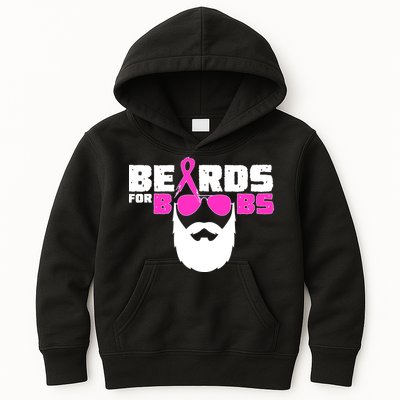 Beards For Boobs Kids Hoodie