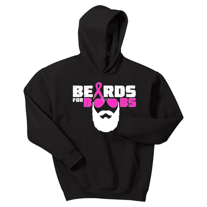 Beards For Boobs Kids Hoodie