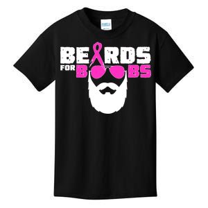 Beards For Boobs Kids T-Shirt