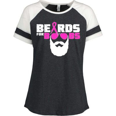 Beards For Boobs Enza Ladies Jersey Colorblock Tee