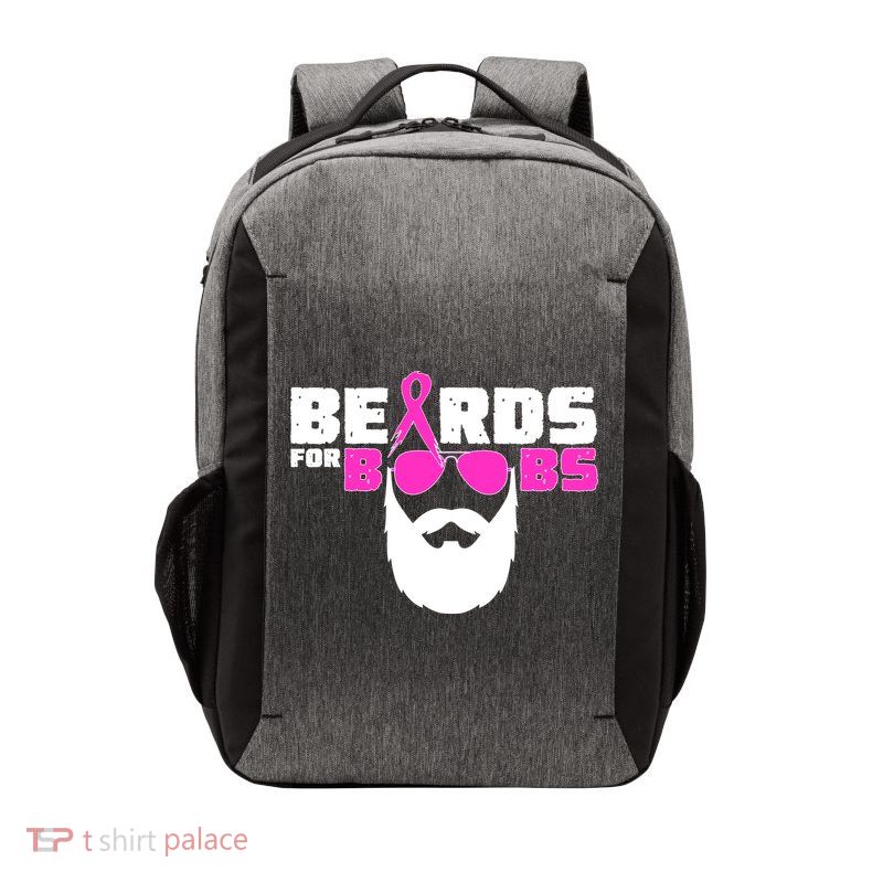 Beards For Boobs Vector Backpack