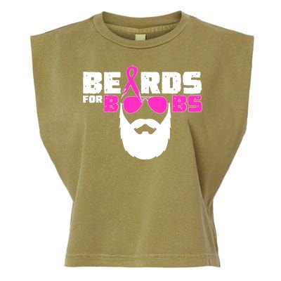 Beards For Boobs Garment-Dyed Women's Muscle Tee