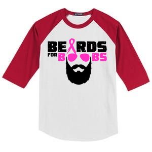 Beards For Boobs Kids Colorblock Raglan Jersey