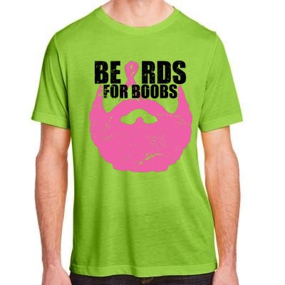 Beards For Boobs Breast Cancer Adult ChromaSoft Performance T-Shirt