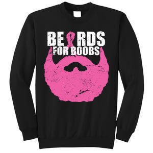 Beards For Boobs Breast Cancer Sweatshirt