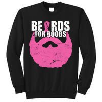 Beards For Boobs Breast Cancer Sweatshirt