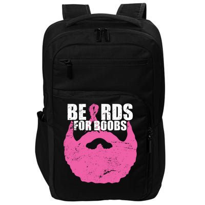 Beards For Boobs Breast Cancer Impact Tech Backpack