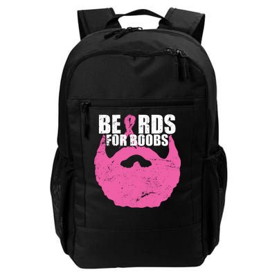 Beards For Boobs Breast Cancer Daily Commute Backpack