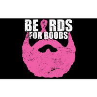 Beards For Boobs Breast Cancer Bumper Sticker