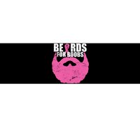 Beards For Boobs Breast Cancer Bumper Sticker