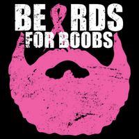 Beards For Boobs Breast Cancer Flatbill Hat