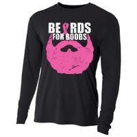 Beards For Boobs Breast Cancer Cooling Performance Long Sleeve Crew