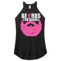 Beards For Boobs Breast Cancer Women's Perfect Tri Rocker Tank