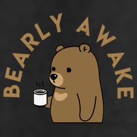 Bearly Awake Cool Comfort Performance Bucket Hat